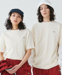 アウトラインクロッククルーネック半袖Tシャツ