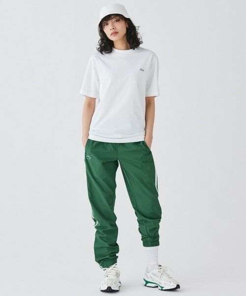 LACOSTE / ラコステ Tシャツ | アウトラインクロッククルーネック半袖Tシャツ | 詳細1