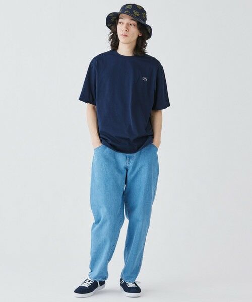 LACOSTE / ラコステ Tシャツ | アウトラインクロッククルーネック半袖Tシャツ | 詳細8
