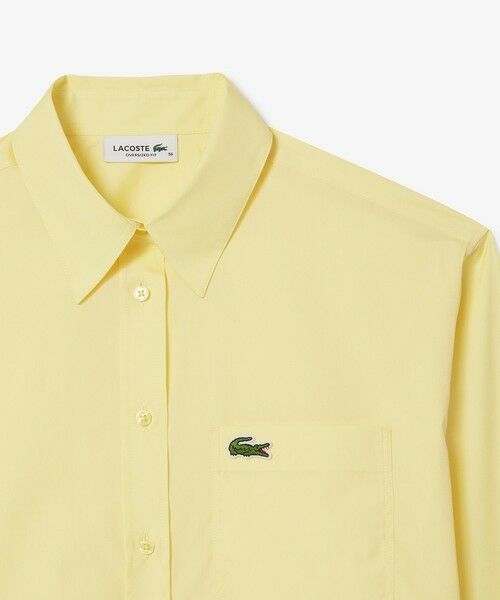 LACOSTE / ラコステ シャツ・ブラウス | ライトウェイト コットンポプリン 長袖シャツ | 詳細4