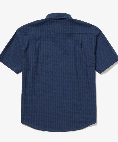 極美品 24SS REFOMED リフォメッド 長袖 ラガー シャツ 914O▲ セール】 モノグラム柄 プリントジャカードシャンブレー