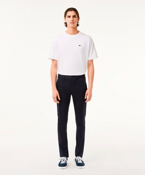 LACOSTE 　スリムフィット　ストレッチ鹿の子　サイズ5 スリムフィットストレッチチノパンツ HH1565 - ラコステ