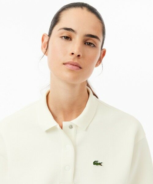 LACOSTE / ラコステ ポロシャツ | オーバーサイズスナップボタンポロシャツ | 詳細1