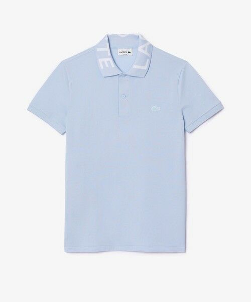 LACOSTE / ラコステ ポロシャツ | オーガニックコットン ミニ鹿の子 通気性 ストレッチ ジャカードリブニットカラーポロシャツ | 詳細11