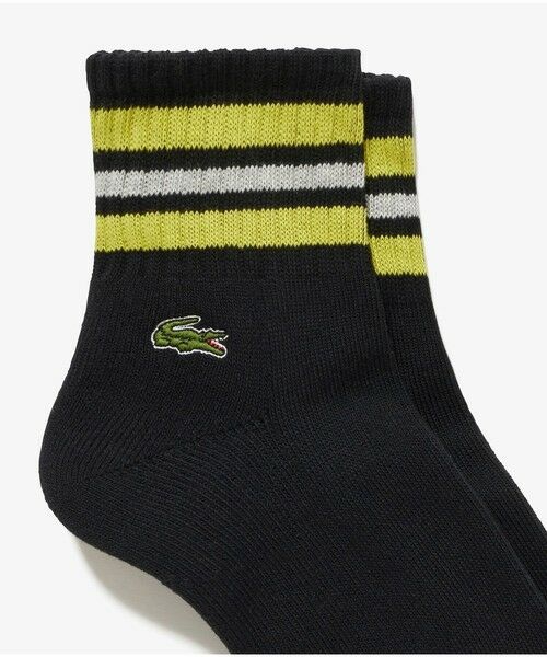 LACOSTE / ラコステ ソックス | ラインドアメリブショートソックス（22-24 25-27） | 詳細2