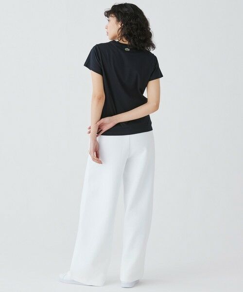 LACOSTE / ラコステ Tシャツ | コンパクトブランドネームロゴ半袖Tシャツ | 詳細5