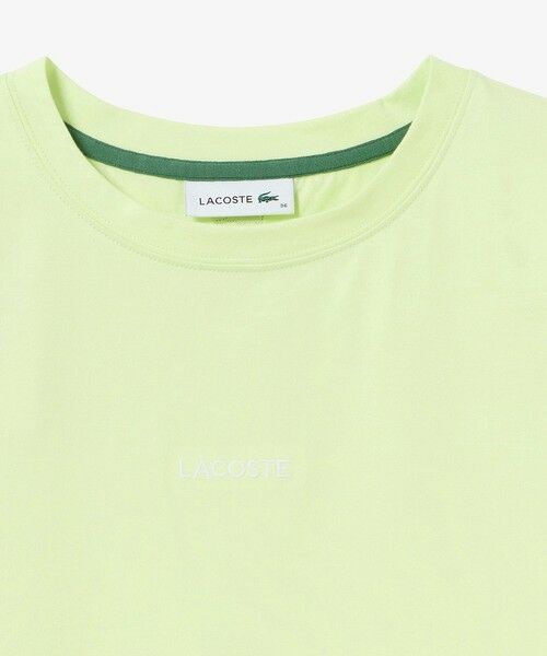 LACOSTE / ラコステ Tシャツ | コンパクトブランドネームロゴ半袖Tシャツ | 詳細18