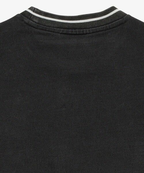 LACOSTE / ラコステ Tシャツ | 配色リブニットインディゴ鹿の子 半袖Tシャツ | 詳細6