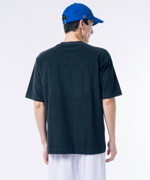 LACOSTE / ラコステ Tシャツ | オーバーサイズ ハイゲージパイル地 半袖Tシャツ | 詳細1