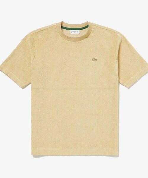 LACOSTE / ラコステ Tシャツ | オーバーサイズ ハイゲージパイル地 半袖Tシャツ | 詳細13