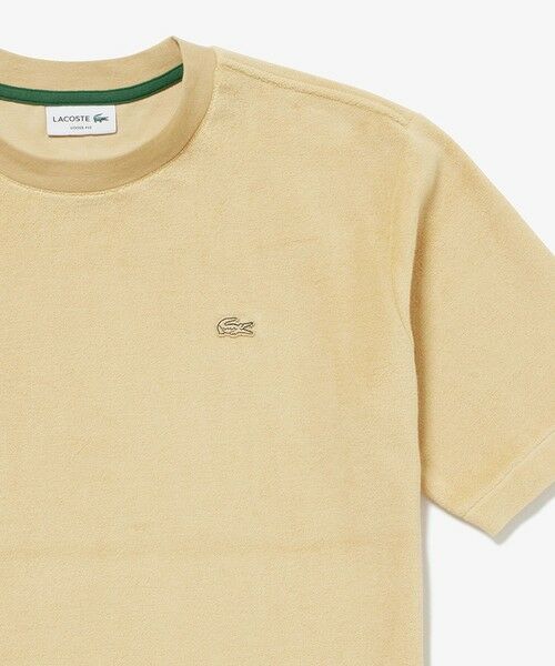 LACOSTE / ラコステ Tシャツ | オーバーサイズ ハイゲージパイル地 半袖Tシャツ | 詳細14