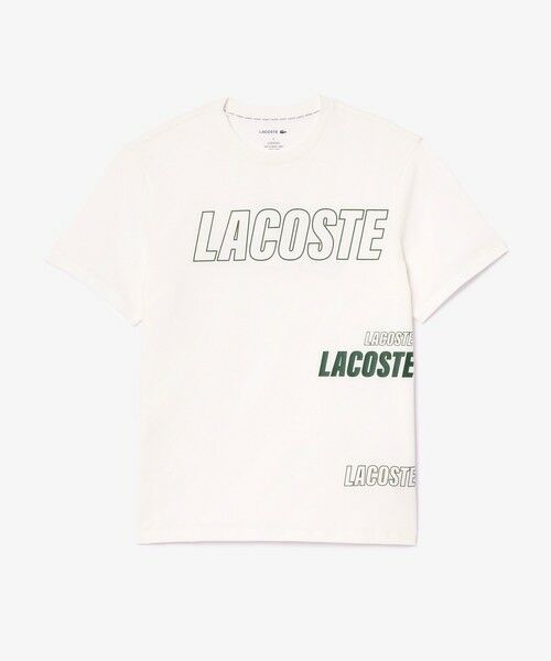 LACOSTE / ラコステ Tシャツ | 【EC限定】ランダムブランドネームロゴラウンジTシャツ | 詳細4