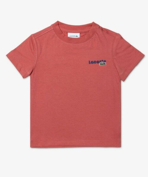 LACOSTE / ラコステ Tシャツ | ポップフォントロゴネームバックプリントTシャツ | 詳細3