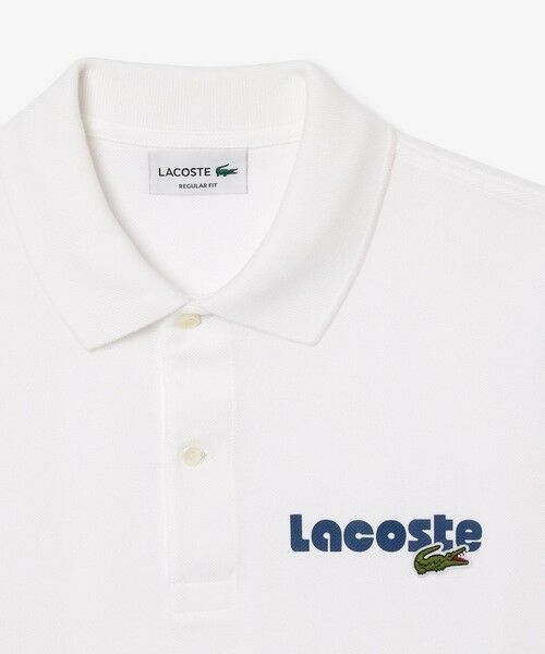 LACOSTE / ラコステ ポロシャツ | ネームプリントウォッシュドポロシャツ | 詳細1