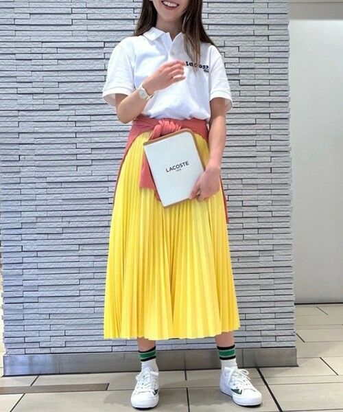 LACOSTE / ラコステ ポロシャツ | ネームプリントウォッシュドポロシャツ | 詳細3