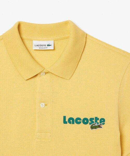 LACOSTE / ラコステ ポロシャツ | ネームプリントウォッシュドポロシャツ | 詳細2