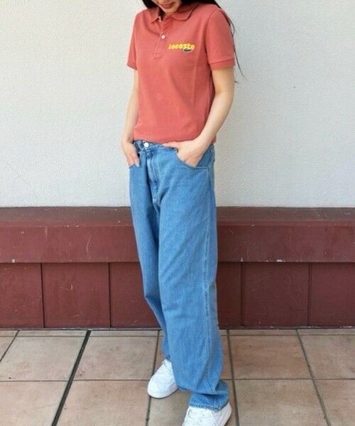 LACOSTE / ラコステ ポロシャツ | ネームプリントウォッシュドポロシャツ | 詳細14