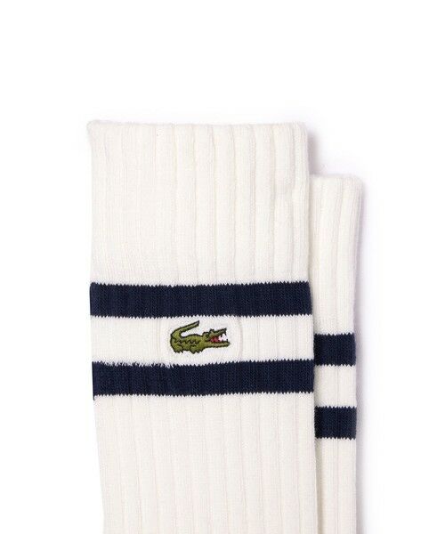 LACOSTE / ラコステ ソックス | トップボーダーロングソックス2P | 詳細1