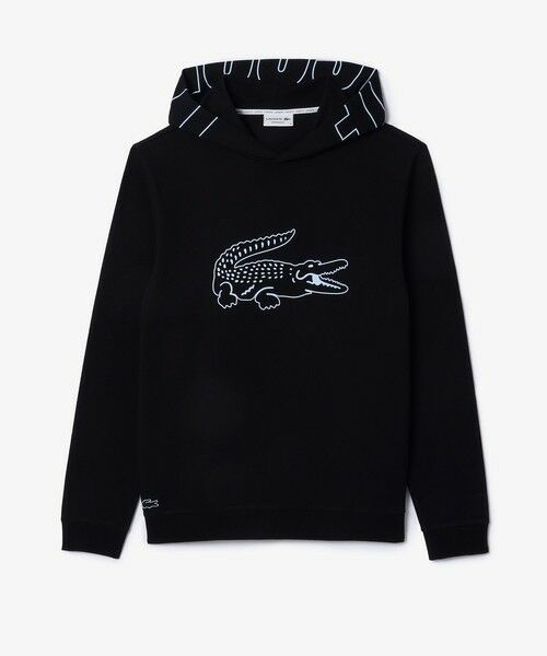 LACOSTE / ラコステ ルームウェア | レイヤードネックラウンジフーディー | 詳細4