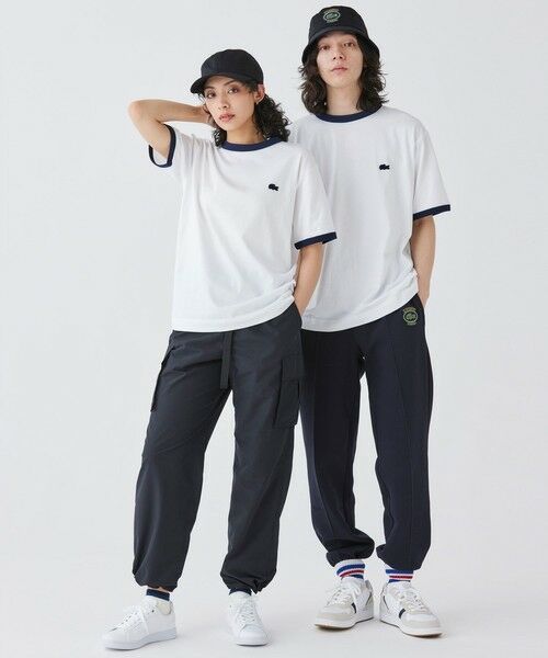 LACOSTE / ラコステ Tシャツ | 【オンライン限定】LACOSTE ワンポイントロゴ リンガーTシャツ | 詳細5