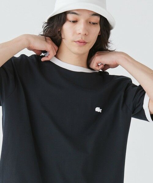 LACOSTE / ラコステ Tシャツ | 【オンライン限定】LACOSTE ワンポイントロゴ リンガーTシャツ | 詳細7