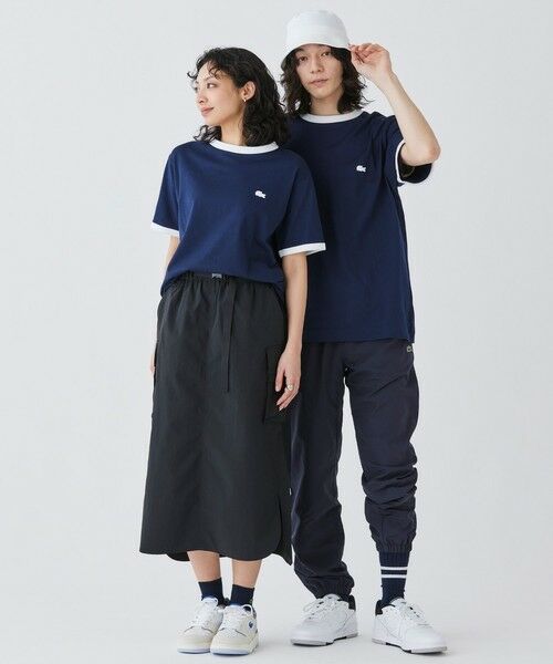 LACOSTE / ラコステ Tシャツ | 【オンライン限定】LACOSTE ワンポイントロゴ リンガーTシャツ | 詳細19