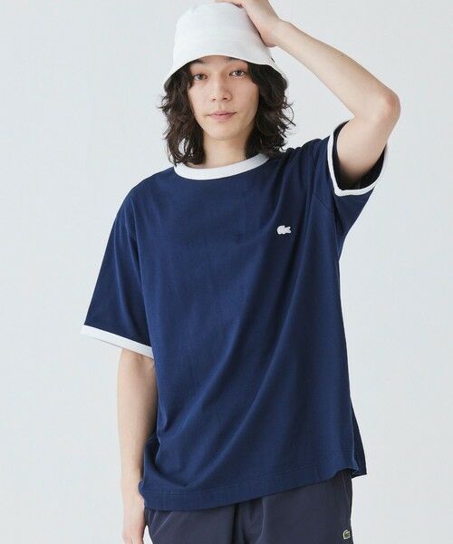 LACOSTE / ラコステ Tシャツ | 【オンライン限定】LACOSTE ワンポイントロゴ リンガーTシャツ | 詳細16