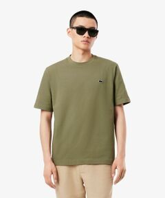 LACOSTE / ラコステ Tシャツ | ヘビーウェイト オーバーサイズバックプリントベーシック半袖Tシャツ