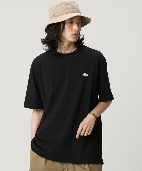 LACOSTE / ラコステ Tシャツ | ヘビーウェイト オーバーサイズバックプリントベーシック半袖Tシャツ | 詳細2