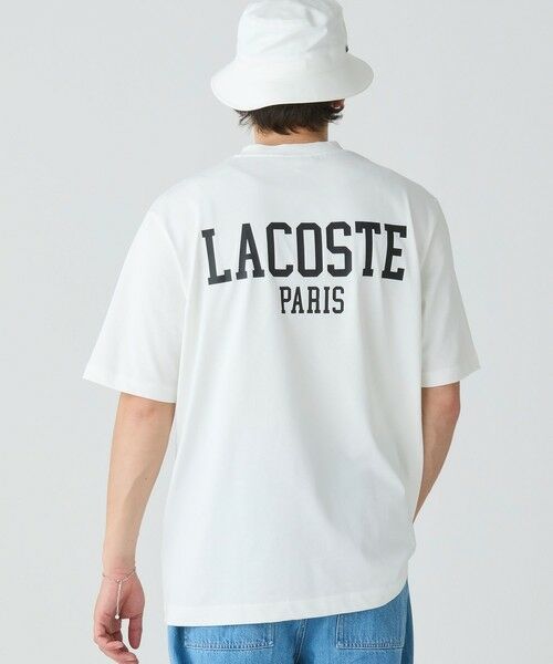 LACOSTE / ラコステ Tシャツ | ヘビーウェイト オーバーサイズバックプリントベーシック半袖Tシャツ | 詳細15