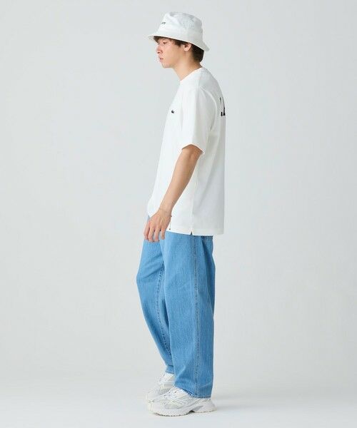LACOSTE / ラコステ Tシャツ | ヘビーウェイト オーバーサイズバックプリントベーシック半袖Tシャツ | 詳細13