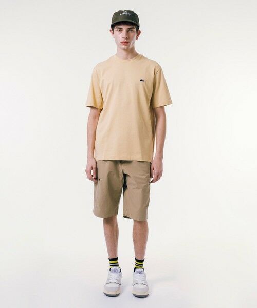 LACOSTE / ラコステ Tシャツ | ヘビーウェイト オーバーサイズバックプリントベーシック半袖Tシャツ | 詳細16