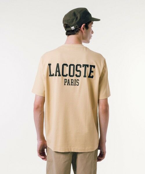 LACOSTE / ラコステ Tシャツ | ヘビーウェイト オーバーサイズバックプリントベーシック半袖Tシャツ | 詳細17