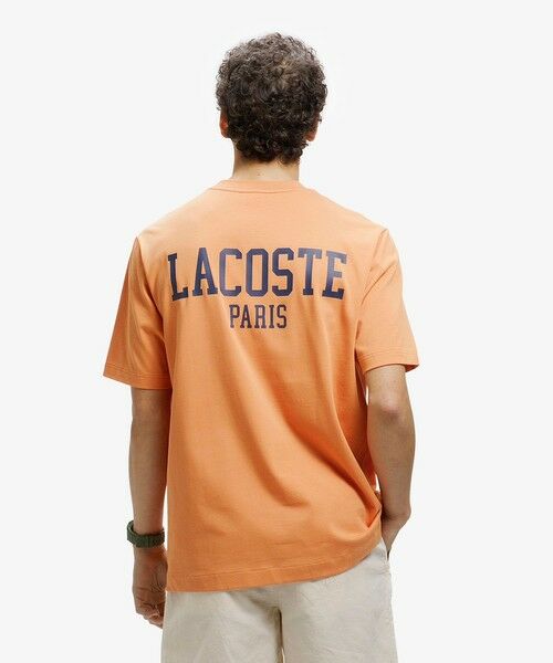 LACOSTE / ラコステ Tシャツ | ヘビーウェイト オーバーサイズバックプリントベーシック半袖Tシャツ | 詳細17