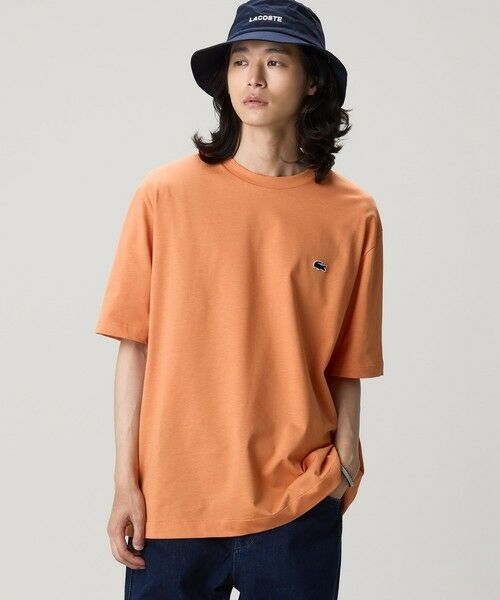 LACOSTE / ラコステ Tシャツ | ヘビーウェイト オーバーサイズバックプリントベーシック半袖Tシャツ | 詳細18