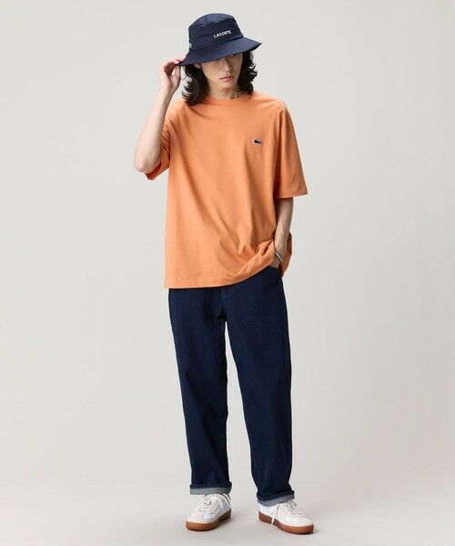 LACOSTE / ラコステ Tシャツ | ヘビーウェイト オーバーサイズバックプリントベーシック半袖Tシャツ | 詳細19