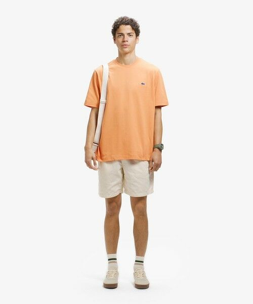 LACOSTE / ラコステ Tシャツ | ヘビーウェイト オーバーサイズバックプリントベーシック半袖Tシャツ | 詳細20