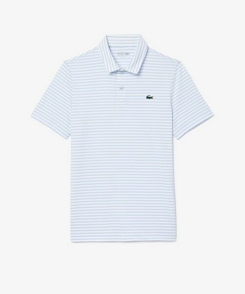 LACOSTE / ラコステ ポロシャツ | UVカット UPF50+ ウルトラドライバイカラーボーダーポロシャツ | 詳細13