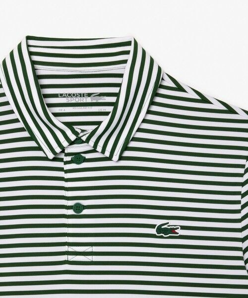 LACOSTE / ラコステ ポロシャツ | UVカット UPF50+ ウルトラドライバイカラーボーダーポロシャツ | 詳細15