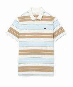 LACOSTE / ラコステ ポロシャツ | UVカット UPF50+ マルチカラーボーダーウルトラドライポロシャツ