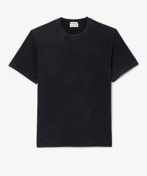 LACOSTE / ラコステ Tシャツ | ヘビーウェイト エッセンシャル ウォッシュド加工 半袖Tシャツ | 詳細9