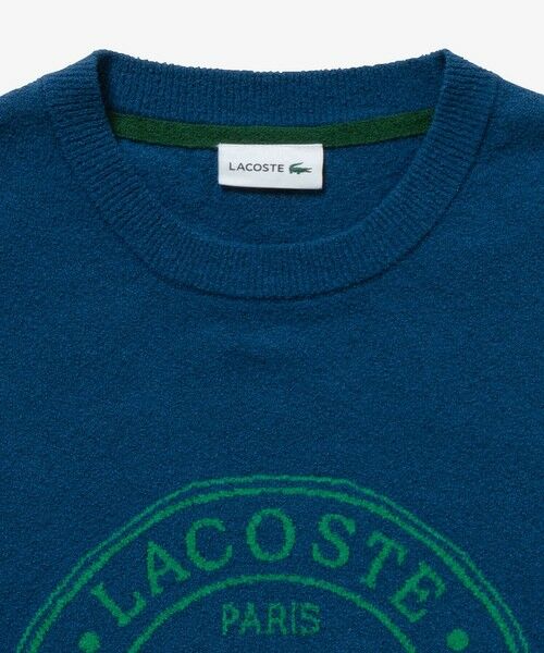 LACOSTE / ラコステ ベスト | ナイロン×コットンジャカードニットベスト | 詳細17