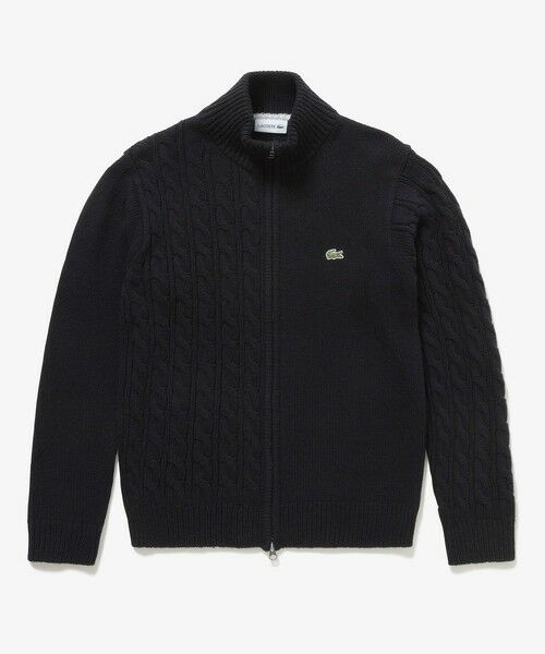 LACOSTE / ラコステ カーディガン・ボレロ | クレイジーニッティングハイネックジップカーディガン | 詳細2