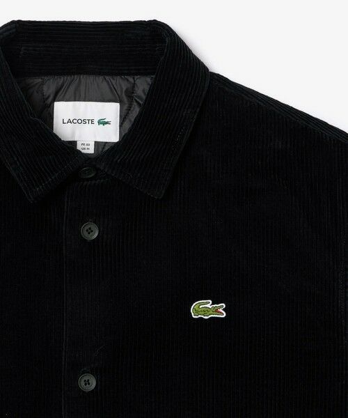 LACOSTE / ラコステ シャツ・ブラウス | インサレーションコーデュロイシャツジャケット | 詳細1