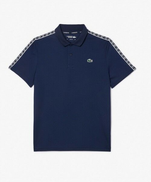 LACOSTE / ラコステ ポロシャツ | UPF30 UVカット モノグラムテーピングウルトラドライテニスポロシャツ | 詳細9