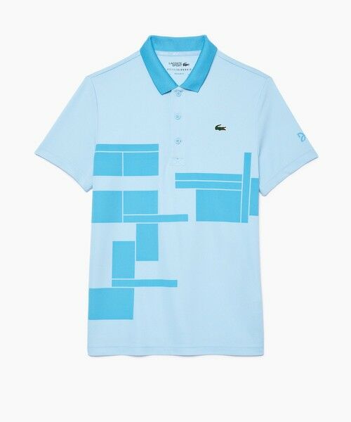 LACOSTE / ラコステ ポロシャツ | UPF50＋ UVカット 『ノバク・ジョコビッチ』コートプリントウルトラドライ 半袖ポロシャツ | 詳細18