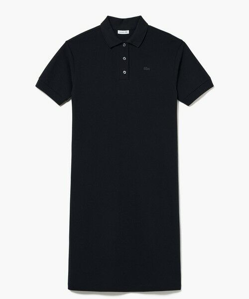 LACOSTE / ラコステ ミニ丈・ひざ丈ワンピース | ルーズフィット5分袖ポロドレス / ポロワンピース マキシ丈 ロング丈 | 詳細3