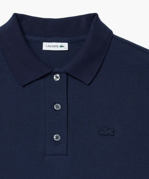 LACOSTE / ラコステ ミニ丈・ひざ丈ワンピース | ルーズフィット5分袖ポロドレス / ポロワンピース マキシ丈 ロング丈 | 詳細11