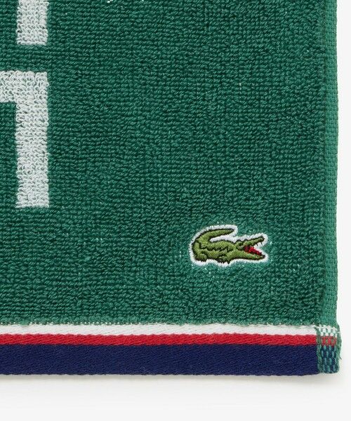 LACOSTE / ラコステ タオル | ブランドネームロゴマフラータオル | 詳細5