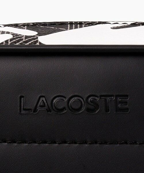 LACOSTE / ラコステ ショルダーバッグ | グレインレザー ザ ブレンド シーズナル スモールショルダーバッグ | 詳細13